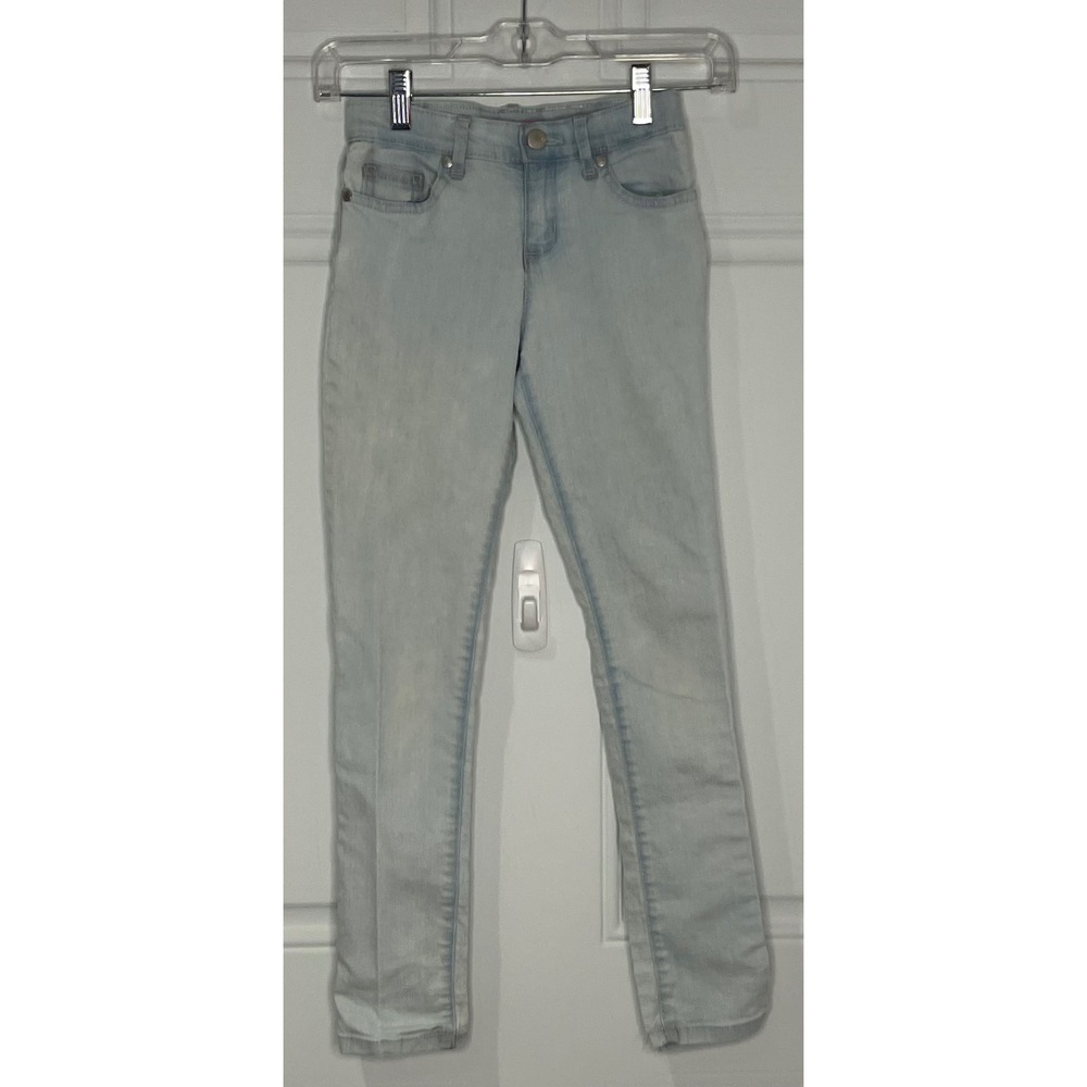 Childrens Place Girls Size 10S Slim Fit Super Skinny Jeans Light Wash Blue